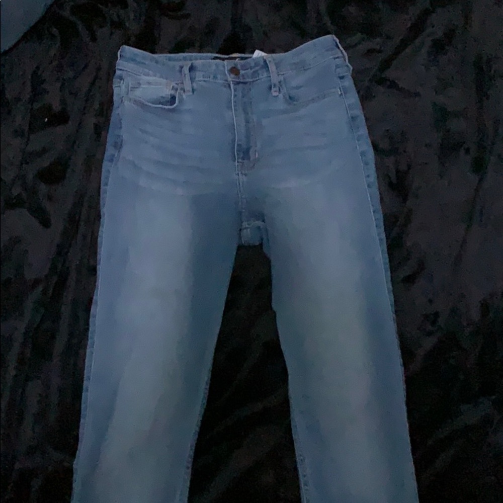 hollister ultra high super skinny jeans